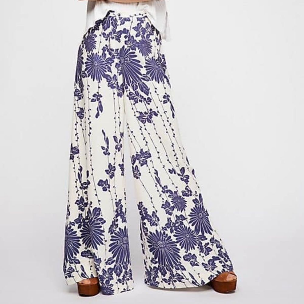 Free People Wide Leg Pants EUC sz 6